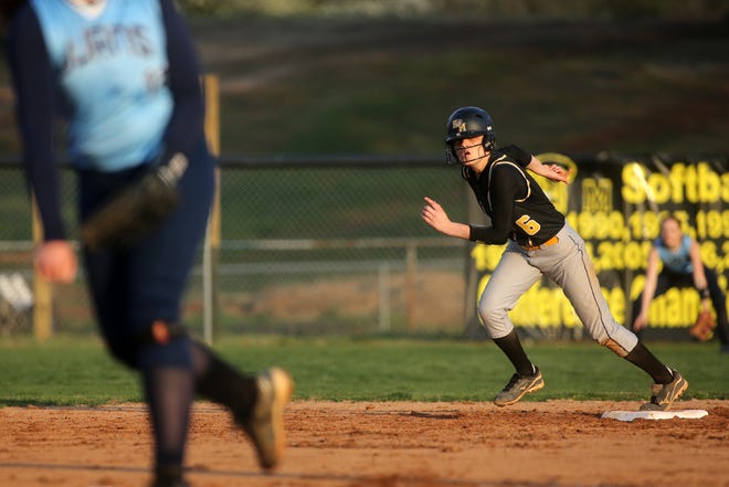 Kings Mountain's Miranda Ellis runs the bases in the Lady Mountaineers' 11-2 victory against Burns on Tuesday.