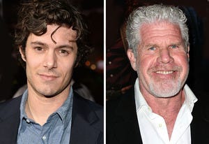 Adam Brody, Ron Perlman | Photo Credits: Alberto E. Rodriguez/Getty Images; Frederick M. Brown/Getty Images