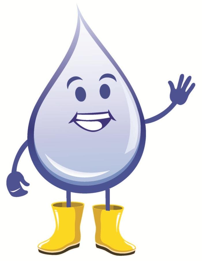 North Port uses raindrop character to teach water conservation