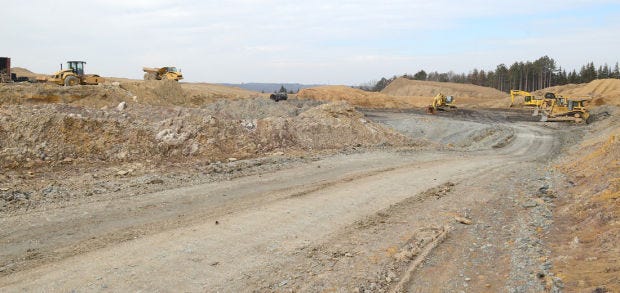 Site pad work began in mid-October at the former Humane Society location, near the Beaver Valley Mall in Center Township.