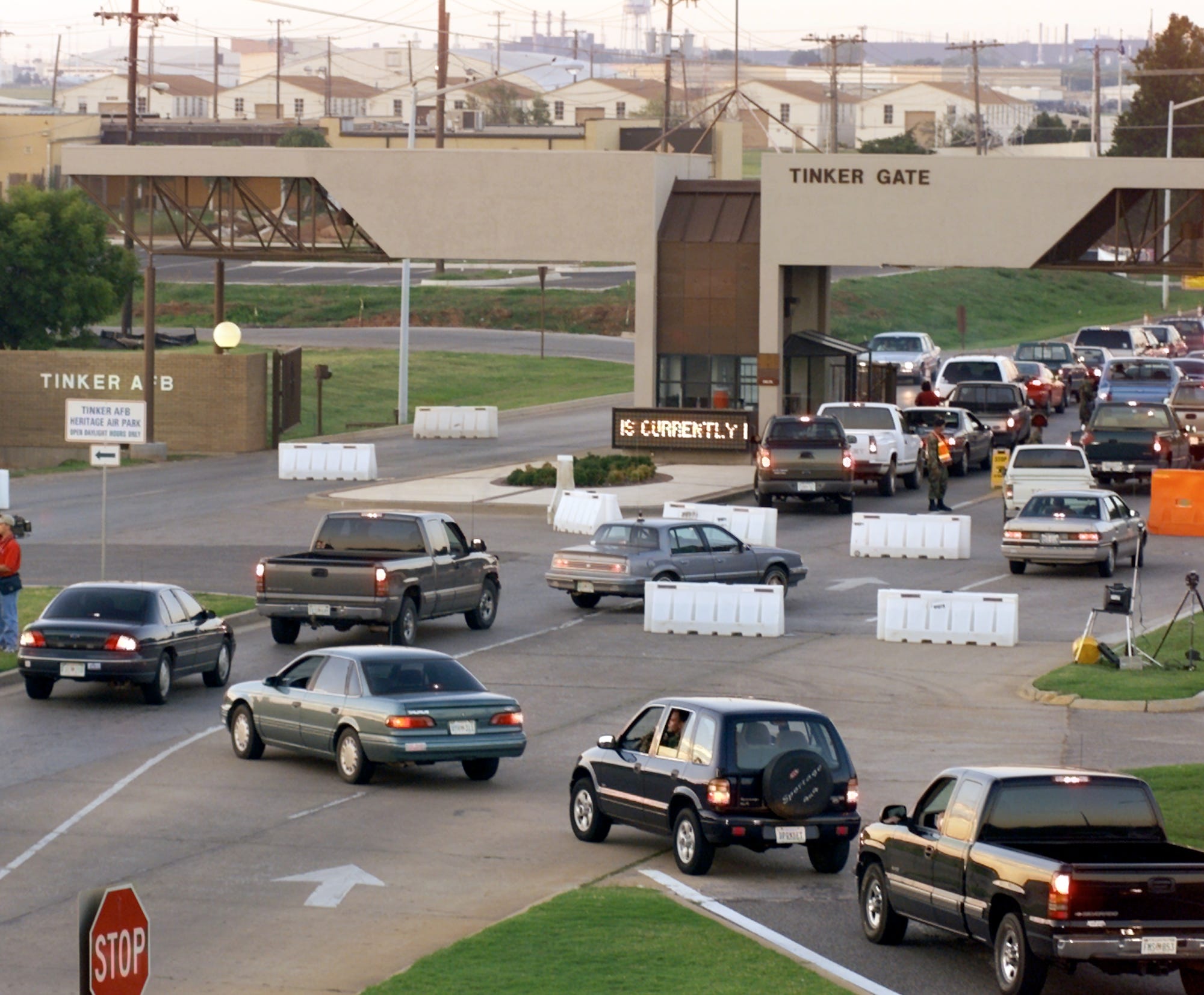 Eaker Gate Tinker Afb