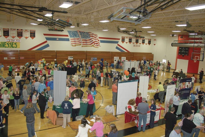 Citizens from in and around the Belding community attend a past Belding Area Showcase to gather information about local schools, businesses and organizations. This year's event will take place 5 to 7:30 Thursday at Belding High School.