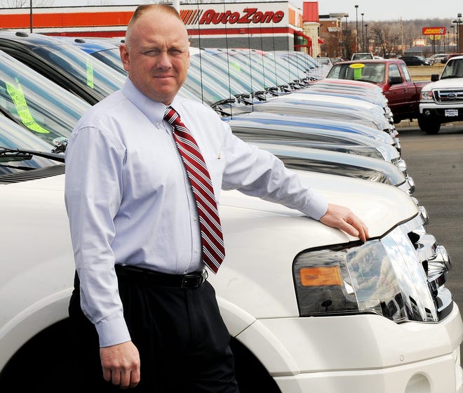 Jack Haley/Messenger Post Media

Gary Marble, general sales manager at Shepard Ford in Canandaigua, said it has been a tough winter business-wise, but that he expects business to pick up in the next few months.