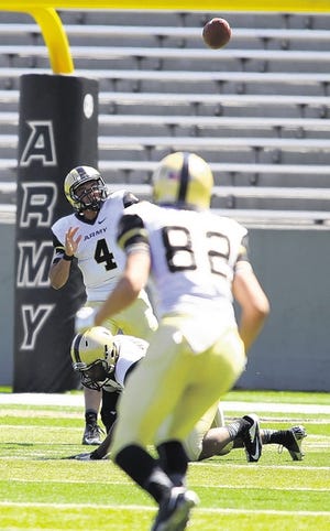 Army quarterback Matt Kaufmann (4)
