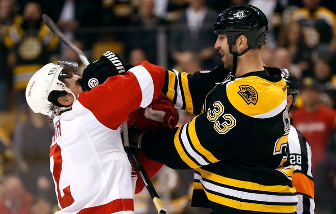Brendan Smith says he won't be challenging Zdeno Chara again.