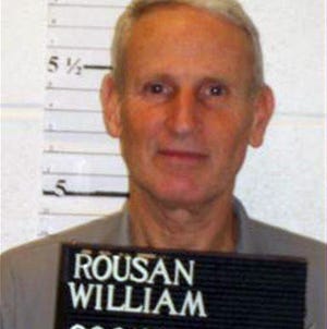 In this Dec. 1, 2013 provided by the Missouri Department of Corrections is William Rousan. Rousan is scheduled to die at 12:01 a.m. Wednesday. He was sentenced to death for killing 62-year-old Grace Lewis in 1993 and was sentenced to life in prison for killing her 67-year-old husband.