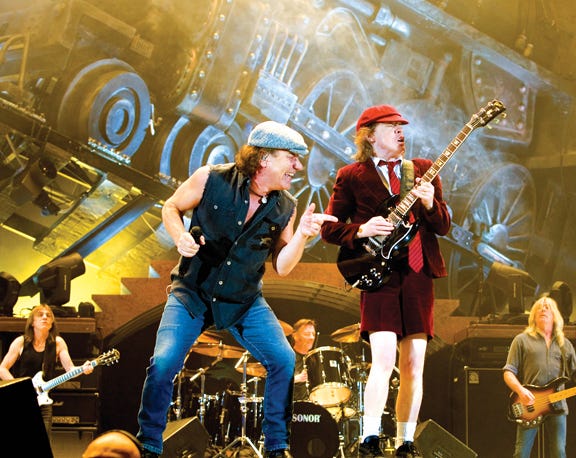 pastel simply Allergy ON THE BEAT: AC/DC has had odds-defying career
