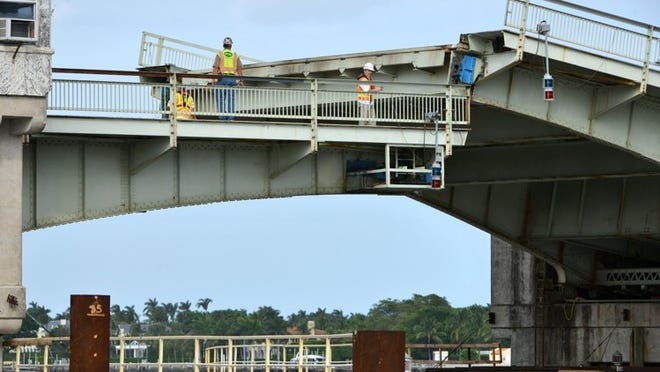 In the “unlikely event” that the current Flagler Memorial Bridge, above, cannot be reopened after repairs, a temporary bridge would be ready in early 2015.