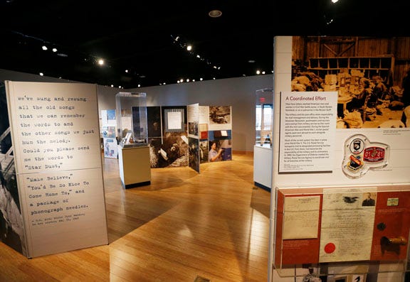 ‘Mail Call,’ a traveling exhibit now on display at Tryon Palace, tells the story of how American service members got their mail through history.