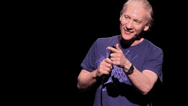 Bill Maher, the host “Real Time” on HBO, will be at The Fillmore Miami Beach at the Jackie Gleason Theater on Sunday. (Brandon Kruse/The Palm Beach Post)