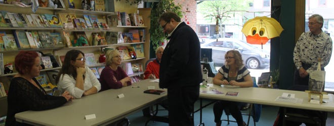 Local Authors gathered at Taylor's Books and More on Saturday for an Authors Appreciation day event. CHRISTY HART-HARRIS PHOTO
