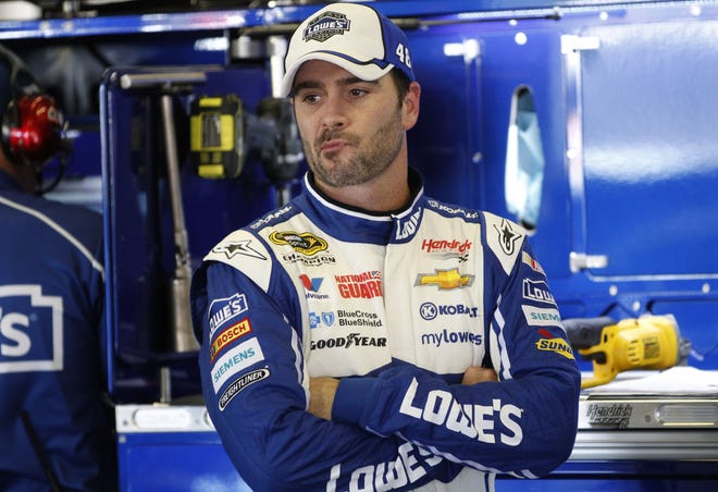 Jimmie Johnson has 66 Sprint Cup career wins. Even though he hasn't visited Victory Lane this season, if the Chase started this weekend, he would qualify for the playoffs as the points leader without a win.