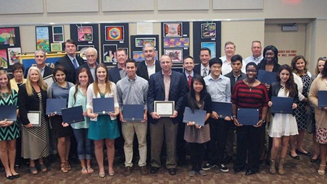 The Rotary Club of Pflugerville on May 14 hosted its annual scholarship awards luncheon at the Pflugerville Public Library. Fourteen students were awarded $31,500 in scholarships.
