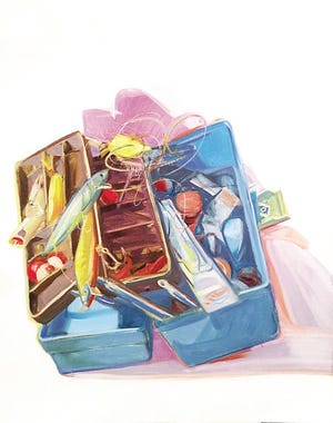 "Tackle Box 1" by Anne Scheer will be just one of the many pieces of artwork on view during this weekend's 4th Friday Kittery event.
Courtesy photo