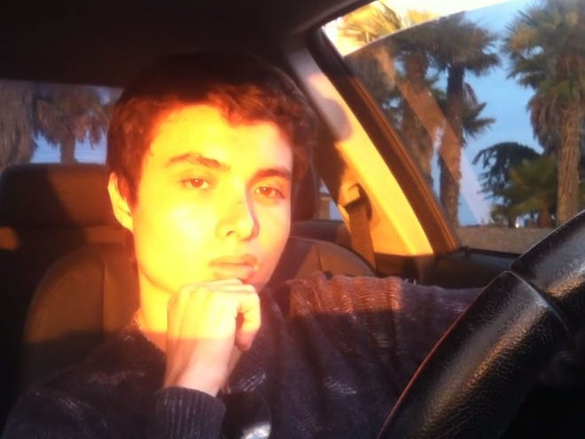 This image from video posted on YouTube shows Elliot Rodger. Sheriff's officials say Rodger was the gunman who went on a shooting rampage near the University of California at Santa Barbara on Friday, May 23, 2014. In the video, posted on the same day as the shootings, Rodger looks at the camera and says he is going to take his revenge against humanity. He describes loneliness and frustration because "girls have never been attracted to me."