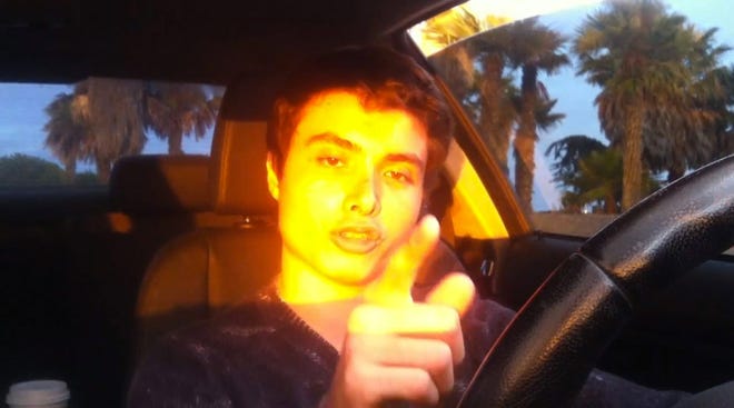 This image from video posted on YouTube shows Elliot Rodger. Sheriff's officials say Rodger was the gunman who went on a shooting rampage near the University of California at Santa Barbara on Friday, May 23, 2014. In the video, posted on the same day as the shootings, Rodger looks at the camera and says he is going to take his revenge against humanity. He describes loneliness and frustration because "girls have never been attracted to me." YOUTUBE