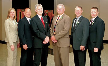 Roland-Story school board members recognized
