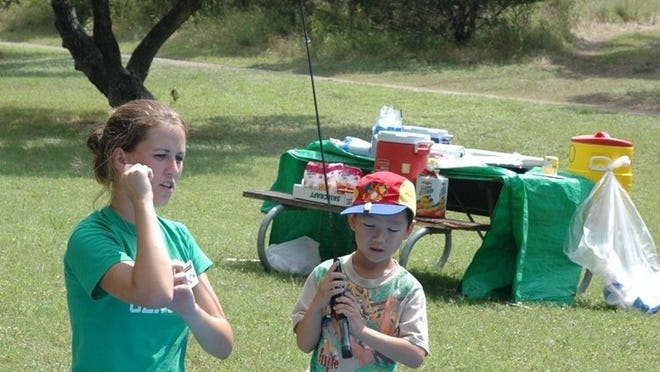 At the Go Fish! program, families and groups can learn how to fish — from the type of equipment, to how to cast, to state rules about keeping the fish, to what kind of bait to use.