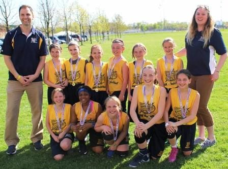 The Mid-Atlantic Magic won the AAU fourth-grade Regional Qualifying Tournament and will play in the AAU National Championship in July.