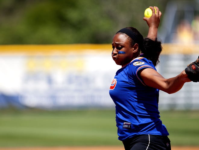 P.K. Yonge senior Kalen McGill finished 23-3 on the mound with a 0.83 ERA en route to earning first-team all-area honors. (Cyndi Chambers/Correspondent)