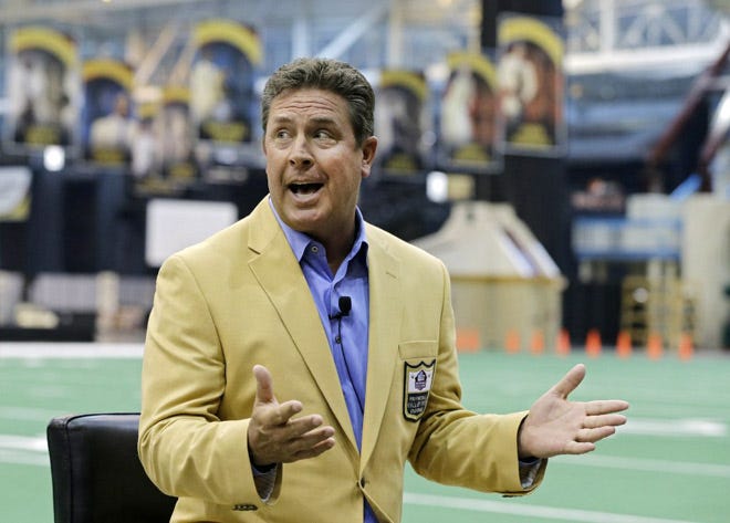 Marino spent 12 seasons as an analyst for CBS television following his retirement in 1999.