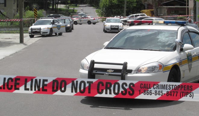 The Jacksonville Sheriff's Office blocked off Jasper Avenue on Monday June 2 as it investigated the murder of Joenathan Williams in his Willow Lakes apartment.