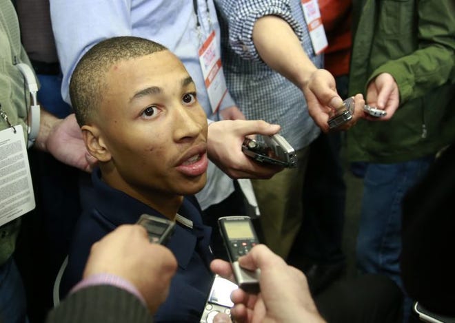 Australian point guard Dante Exum could be an option for the Sixers at No. 3.