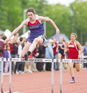 Winnacunnet junior Ann Sheehy is the No. 3 seed in the 300-meter hurdles at Saturday’s New England Championships at Bridgewater State College in Bridgewater, Mass.