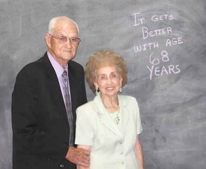 Mr. and Mrs. Creel celebrate 68 years together