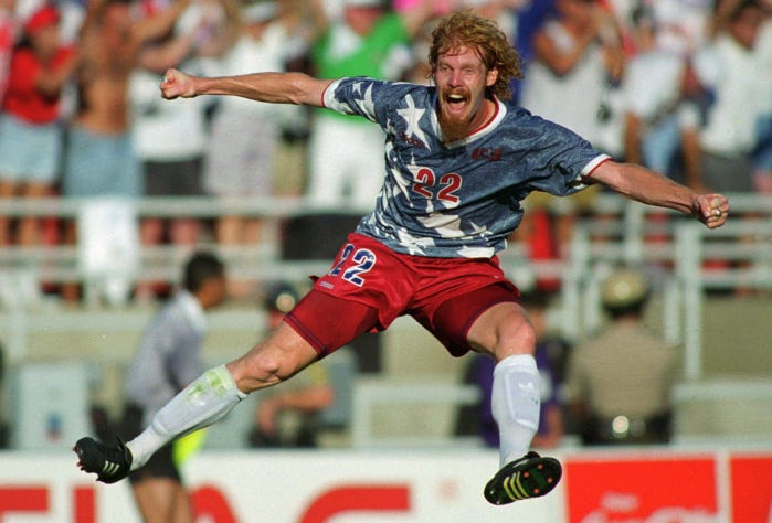 1994 World Cup - A look back: Kick in the pants