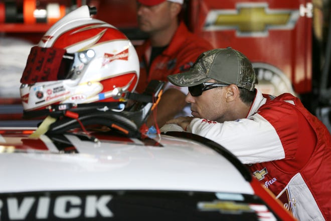 Kevin Harvick led 63 of 200 laps Sunday at Michigan but finished runner-up after starting on the pole.