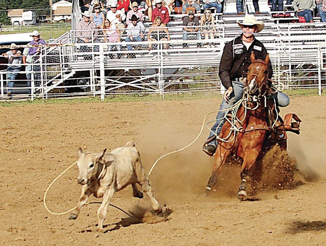 Pawhuska youth making mark with roping feats