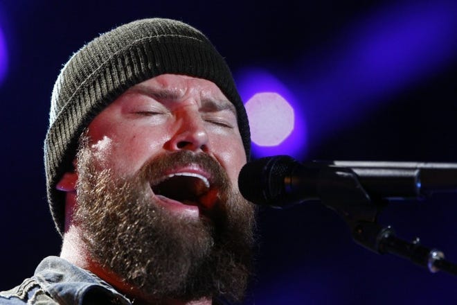 Zac Brown will perform tonight and Friday at the Susquehanna Bank Center.
