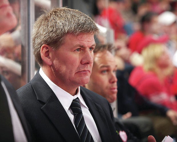 HEAD MAN FOR THE HURRICANES — Detroit Red Wings assistant coach Bill Peters will take over the Carolina Hurricanes.
