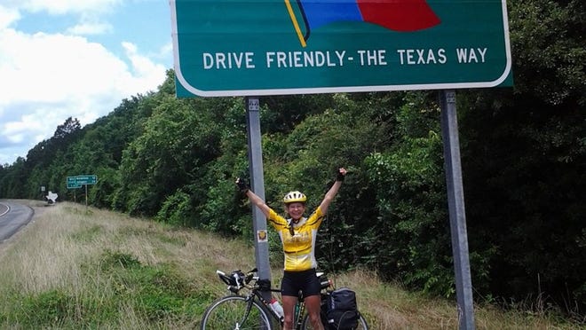 Julie Black rode a bicycle from Tuscaloosa, Alabama, to Austin to see if she could travel 900 miles on a human-powered device. She made it.