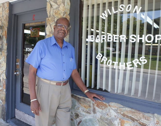 Jonathan Wilson, owner of Wilson Brothers Barber Shop, said he vividly remembers the structure being built as a kid in the 1940s. One of the oldest buildings along Martin Luther King Jr. Boulevard, Wilson said he never thought he would one day own it.