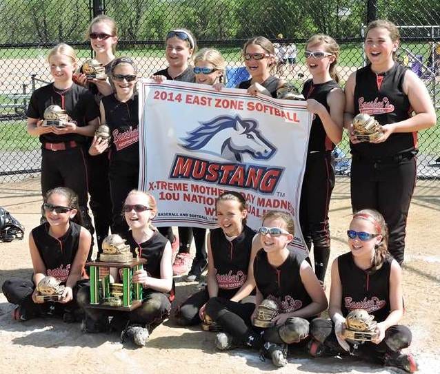 The Horsham Banshees went 6-0 to win PONY Xtreme Mother's Day National Qualifier Tournament.