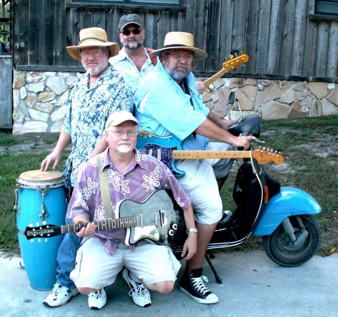 Blues group Fat Frank and the Plank Spankers are scheduled to play at 8:12 p.m. Saturday at the Derry Down fundraiser concert Saturday.