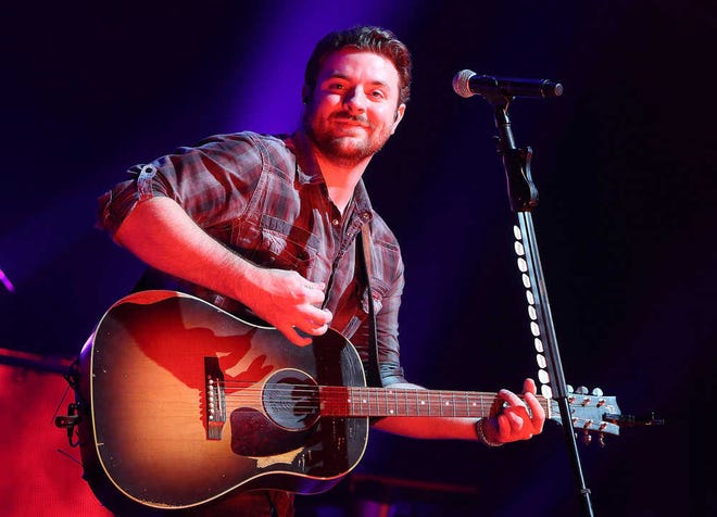 Chris Young, shown performing June 2 at the American Music Theatre in Lancaster, Pa., will headline closing night of the Kicker Country Stampede, where he will take the main stage at 8 p.m. Sunday at Tuttle Creek State Park north of Manhattan.