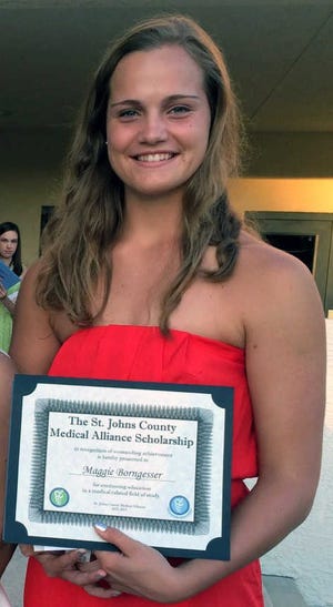 Bartram Trail High School graduate Maggie Borngesser will major in pre-med at the United States Air Force Academy.