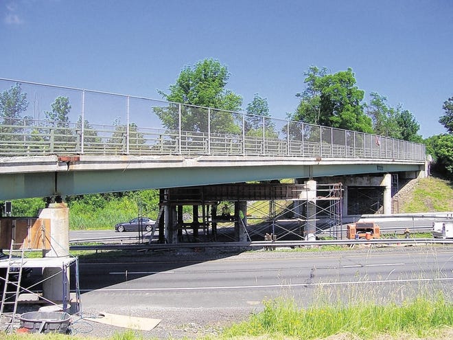 The New York State Thruway Authority is spending $1.7 million to rehabilitate the Pleasant Hill Road bridge over the Thruway in Cornwall.