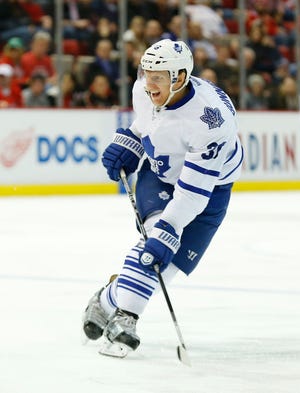 The St. Louis Blues picked up defenseman Carl Gunnarsson from the Toronto Maple Leafs in exchange for Roman Polak. The Leafs also sent the 94th pick in the draft to the Blues, and they used it yesterday on amateur goalie Ville Husso. The Blues ended the draft with 10 selections - eight forwards, one defenseman and the goalie Husso.