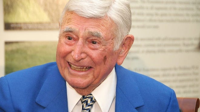 Errie Ball was the oldest living member of the PGA of America. He had a long friendship with Bobby Jones.