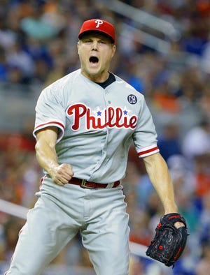 Jonathan Papelbon was traded to the Washington Nationals on Tuesday.