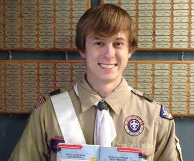 Brian Burgoon, a 2014 graduate of Topeka West High School, will receive his Eagle Scout award at a Court of Honor ceremony Sunday, July 13 at Faith Lutheran Church.