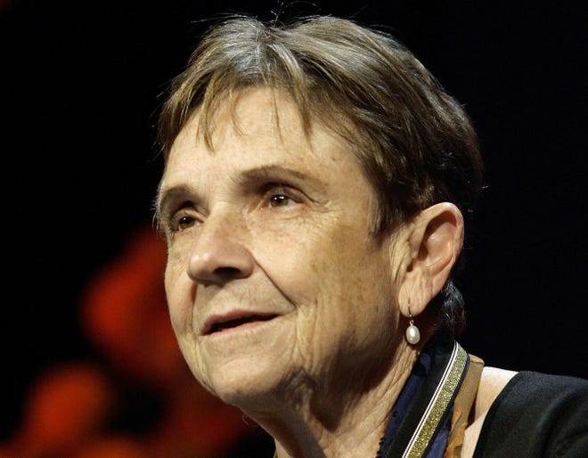 Poet Adrienne Rich, whose work constitutes some of the most important poetry produced in the late 20th century. Rich died in March 2012.