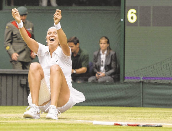 Second Wimbledon title for Petra Kvitova