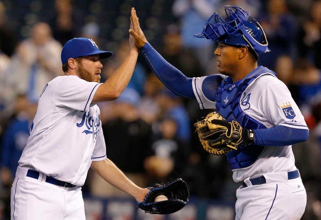 Kansas City's Salvador Perez, right, and Greg Holland were selected to the 2014 All-Star game in Minneapolis. Perez was selected as a starter at catcher due to the absence of Baltimore's Matt Wieters. Holland was chosen as a reliever, and Alex Gordon was picked as a reserve outfielder.