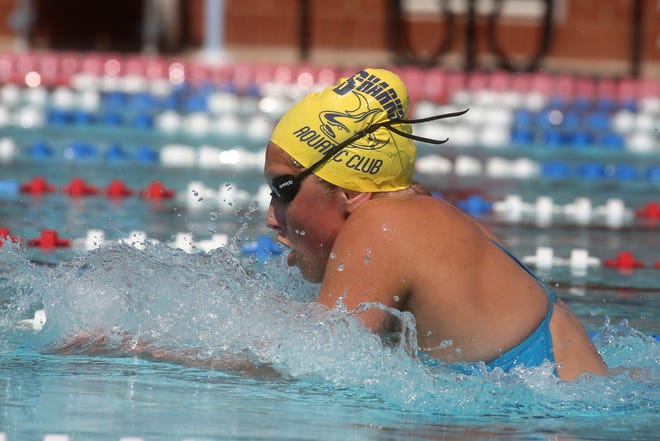 The Sharks Aquatics Club is hosting a 'Last Chance' qualifying meet at Shelby City Park this weekend with more than 500 competitors present. (Star file photo)
