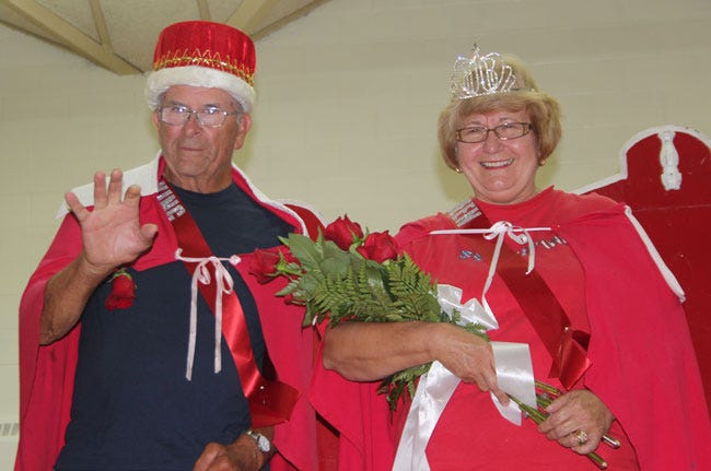 Roger Sikorski and Darlene Rzepka were named king and queen of the 2014 Polish Festival Thursday, as the 45th annual event got underway.